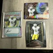 Keion White Auto Card And 8 Other Cards