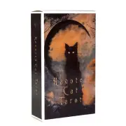 Haudted Cat Tarot Oracle Cards Board Game English Version Standard Tarot Decks