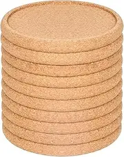 CVBFDB Concave Cork Coaster Is Not Easy to Hot Cushion Cushion Heat Insulation Pad 100 * 10mm Can Be Printed Pattern