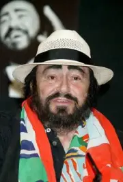 Luciano Pavarotti Press Conference For Farewell Tour And Release O- Old Photo 6