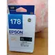 EPSON 178 T178 原廠盒裝高容量黑色墨水匣 XP-302，XP-402，XP-422