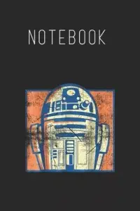 在飛比找博客來優惠-Notebook: Star Wars R2D2 Vinta