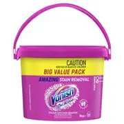 Vanish Napisan Oxi Action 3kg Bucket