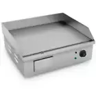 NNEAGS 2200W Stainless Steel Ribbed Griddle Grill BBQ Hot Plate 56*48*23cm