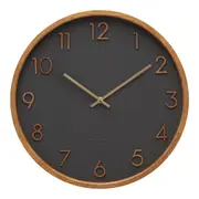 SCARLETT Charcoal 35cm Silent Wall Clock
