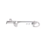 Aeroflow Brand Billet Throttle Cable Bracket 4150 Style Silver Finish AF64-2026S