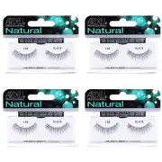Ardell False Eyelashes #110 Black (4 Pack)