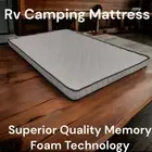CAMPER TRAILER RV MATTRESS SMALL SLIM DOUBLE MEMORY FOAM 187cm TALL x120cm WIDE