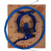 ODYSSEY BMX BIKE SPRINGFIELD BICYCLE U-BRAKE KIT SUNDAY BLUE PRIMO SHADOW COLONY