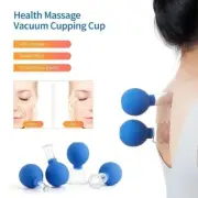 Anti Cellulite Massage Vacuum Suction Therapy Body Facial Cupping Cup for 4 Cups