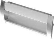 HOMSFOU Concealed Recessed Handle for Sliding Doors Sturdy Aluminum Flush Pull for Cabinets and Drawers Modern Design for Seamless Integration and Versatile Hardware