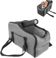 Cat Car Seat Center Console,Can Disassemble and Wash Car Cat/Dog Kennel,Go Ou...