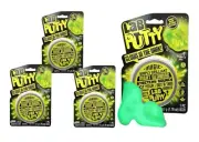 3 Packs of JA-RU Lab Putty Glow in The Dark Slime w/Tin Container Brand New