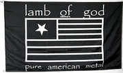 Mountfly Lamb of God Pure American Metal Flag Banner 3x5Feet Man Cave Decor