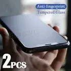 2X Tempered Matte Glass Screen Protector For iPhone 16 15 14 13 12 Pro Max PLUS