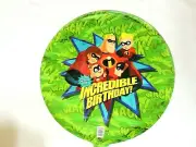 NEW , THE INCREDIBLES--- --18" ROUND BIRTHDAY BALLOON--UNPACKAGED