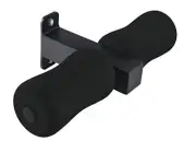 LoGest Wall Mounted Nordic Hamstring Curl Machine - Compact Fitness Training