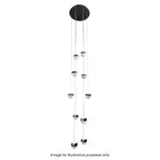 Delessi Messina 10LT Pendant - White - Tri-Colour