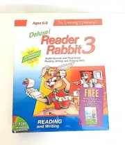 READER RABBIT 3 Deluxe Learning Company 1997 CD-ROM Video Game Windows Mac