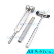 3 PCS Reflex Percussion Buck Hammer + PENLIGHT + Tuning Fork C 128 A+ Quality