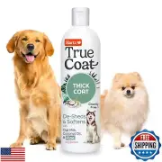New! Hartz True Coat Thick Coat Specific Dog Shampoo, Desheds and Softens wit