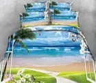 Broad Flat Beach 3D Printing Duvet Quilt Doona Covers Pillow Case Bedding Sets