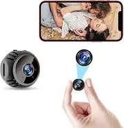 1080P Camera WiFi Babyfoon Draadloze Home Securi Nanny Camera Real-Time Sturen Mobiele foon Afstandsbediening Black Camera