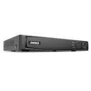 4K 8CH Network Video Recorder for PoE Security Camera System, 5-in-1 8 Channe...