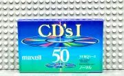 MAXELL CD'S I VS. V 50 TYPE I BLANK CASSETTE TAPE (1) (SEALED)
