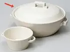 Donabe - White Style 8.0 Donabe Stylish Commercial/Home Use From Japan