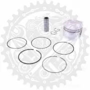 New Complete Piston Kit Gy6125cc 152Qmi Fits Kreidler RMC-D 125 Florett