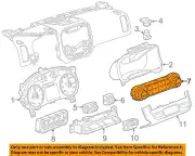 GM OEM 17-22 Canyon Instrument Panel Cluster Switches-Heater Control 84263101