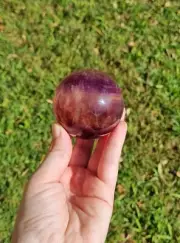 Fluorite Sphere, crystal, amazing layers of colour