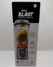Ninja Blast Portable Blender On-The-Go 18oz Compact Quiet Smoothies New In Box