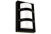 Trio Mini Exterior Bulkhead Light Black