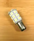 BBT Heavy Duty BA15D 12 volt Super Bright White LED Landscape Light Bulb