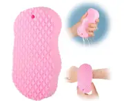 Bath Sponge Exfoliating Bath Sponge Durable Exfoliating Sponge Exfoliating Body Scrub Shower Sponge Cleaning Exfoliating Sponge For Adults & Kidspink1