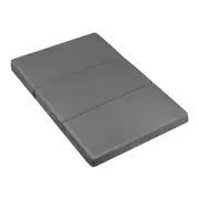 Bedding Double Size Folding Foam Mattress Portable Bed Mat Dark Grey