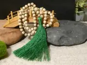 Tulsi Mala Necklace • Yoga Jewelry • Holy Basil • Spiritual Jewelry • 7mm • 2218