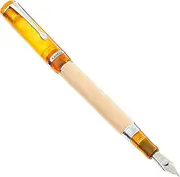Conklin Duragraph Special Edition Fountain Pen Voyager - Medium Nib, Unique Writing Instrument with Birchwood Barrel