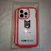 Xtream Iphone 13 Pro Full Body Case - Clear/Red