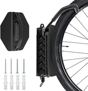Bicycle Wall Mount, Bike Rack Garage 30 kg Load Capacity Swivel Bike Stand Anti Rust Coating for Garage Basement Balcony Corridor