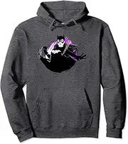 [DC Comics] Batman Batgirl Circle Portrait Pullover Hoodie