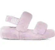 NEW UGG Oh Yeah Sheepskin Slides, Color: California aster, US 12