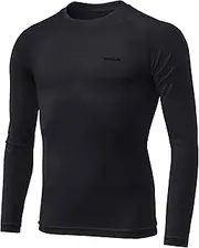 [TSLA] Kid's & Boy's Cool Dry Long Sleeve Compression Shirts, Athletic Workout Shirt, Sports Base Layer T-Shirt