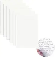 50 Sheets Transparent Clear Sticky Notes Pad Waterproof Self-Adhesive Memo Message Note for Reading、Studying、 Home、Office、School，Sticks Securely，Removes Cleanly