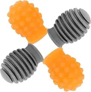 Kisangel 4Pcs Silicone Drumstick Caps Noise Reducing Drumstick Tips for Enhanced Practice Durable Drum Accessories for Beginners and Professionals