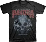 Pantera Men's Domination Distressed T-Shirt | Officially Licensed Merchandise Medium