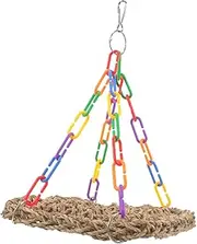 ERINGOGO Parrot Swing Hanging Parrot Climbing Hammock Parrot Cage Supply Bird Swing Toy