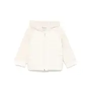 [Moncler] Moncler Hooded Jacket 24 IT WHITE